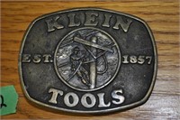 1st edition Klein tools belt buckle