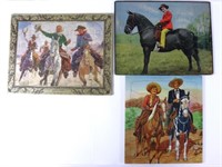 1950's Western Themed Puzzles (3)