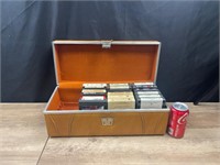 8 Track cassettes w Carry Case