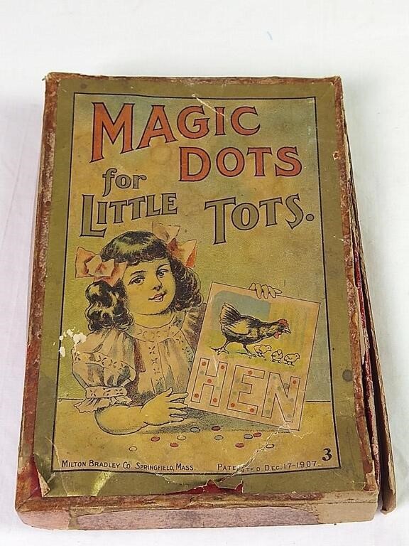 1907 Milton Bradley Magic Dots