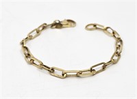 Sterling Silver Bracelet Gold Plated