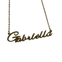 Personalized Gabriella Necklace Gift Set