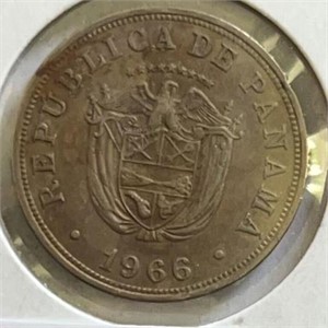 1966 Panama 5 Centesimos