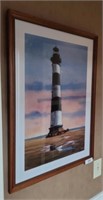 STEVEN JORDAN LIGHT HOUSE PRINT