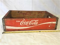 Vintage Coca-Cola crate.