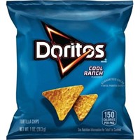 Doritos Cool Ranch Flavored Tortilla Chips 1 Oz