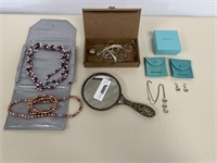 Tiffany Necklace & Earrings & Other Estate Jewelry