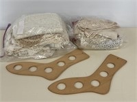 Lace Table Linens and Sock Stretchers