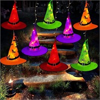 *MISSING NEW $38 8PK Hanging Witch Hats