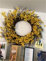 Forsythia wreath