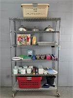 Assorted Housewares  - Rack Not Included