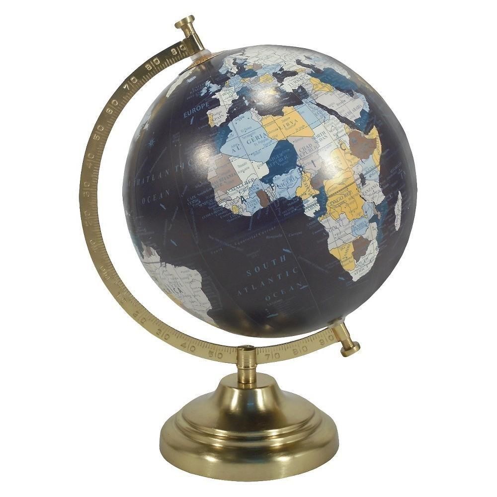 Desktop Globe W  Gold Base   Threshold