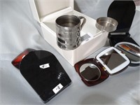 Compact Mirrors & Metal Cup