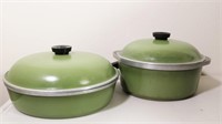 (2) CLUB Aluminum Cookware with Lids