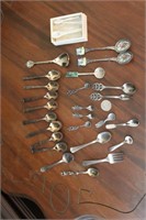 Lot of Collector Spoons