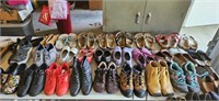 Large Lot of Ladies Shoes Mostly Size 9