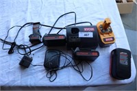 Ryobi, Black and Decker Chargers and Batteries