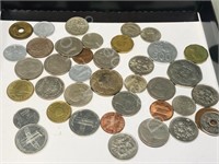 various world coins