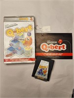 Q BERT Atari game in box