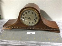 Vintage 8 day pendulum chime clock,