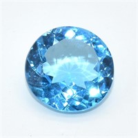 Certified Swiss Blue Topaz(11.6ct)