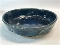 10” Vintage stoneware serving bowl