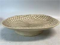 14” stoneware centerpiece