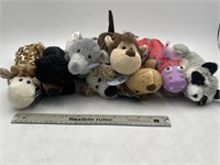 NEW Lot of 8- Animal Pencil Pouch