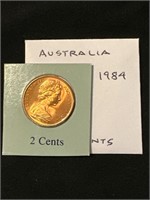 Australian 1984 "2 Cents" Coin