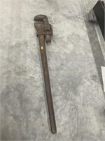 Vintage 36" stillson pipe wrench