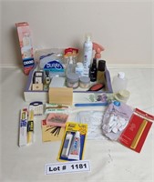 PERSONAL CARE PRODUCTS AND TRAY