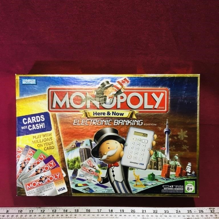 Monopoly Electronic Banking Edition Board Game