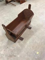 Cute softwood child’s cradle