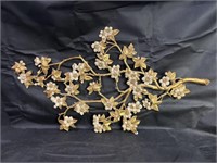 VTG Flower Branch Plastic Wall Decor - Note