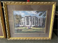 Custom Framed Prints of Homes from the South