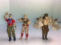 Hasbro Vintage 1980-90's GI Joe Figure 3-pack