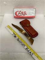 Case xx knife with leather case