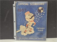 1957 Crosley Official Score Card