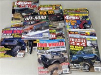 Lot of 4 Wheel Car Magazines