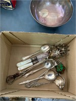 vintage silverplate serving ware lot