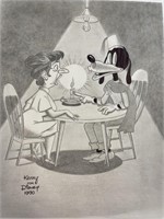 Ken Titleman Original Goofy Artwork