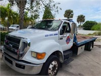 1999 Ford  F650 XL Tow Truck 309,978 Miles