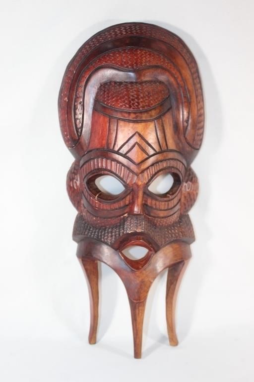 Ivory Coast West Africa Wood Mask