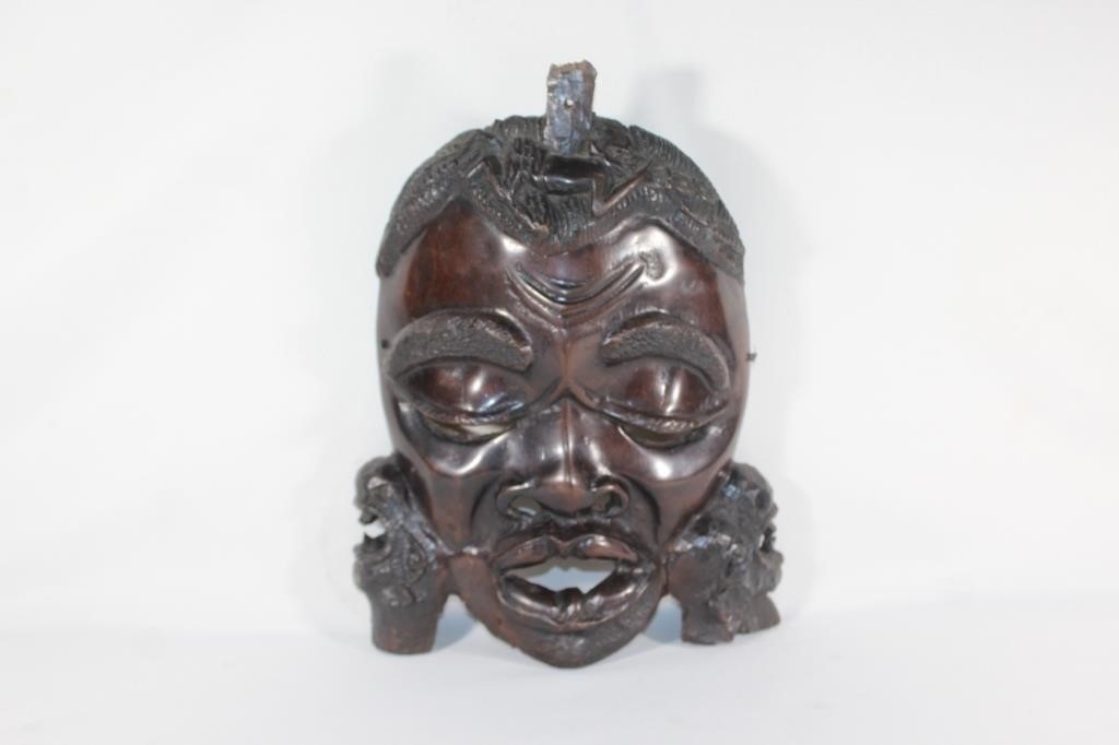 Ivory Coast West Africa Wood Mask