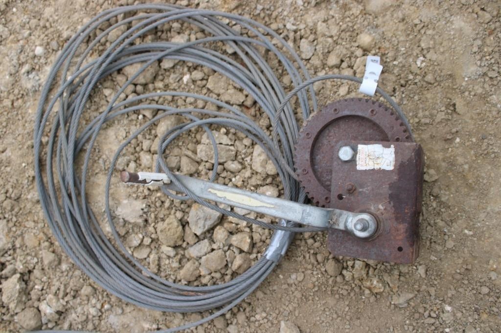 pulley with cable