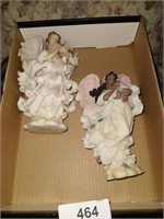 (2) Angelic Figurines
