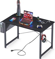 AODK 32 Desk with Outlet, Bag, Headphone Hook