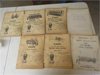 Vintage Case Planter Manuals