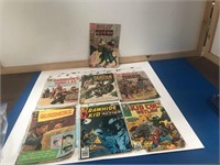 7 Old  Comic Books