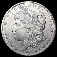 1884-S Morgan Silver Dollar NEARLY UNCIRCULATED